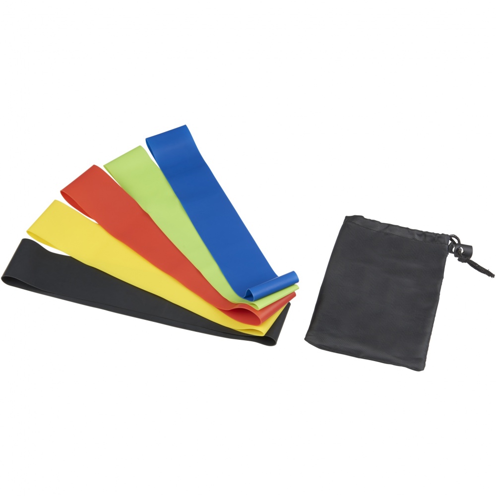 Logotrade logo dāvanas foto: Celtņu izturības elastīgās fitnesa lentes