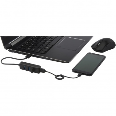 Logotrade ziemassvētku dāvanas foto: ADAPT alumīnija USB 3.0 centrmezgls