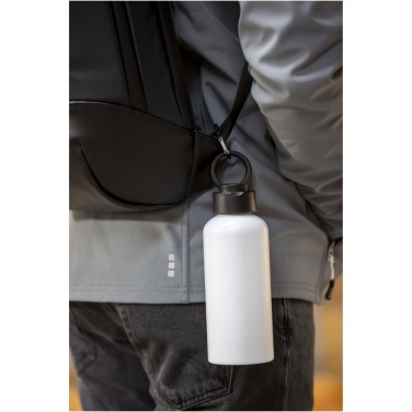 Logotrade ziemassvētku dāvanas foto: Trinity 600 ml RCS sertificēta pārstrādāta alumīnija ūdens pudele ar RPET vāku