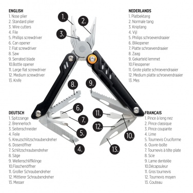 Logotrade biznesa dāvanas foto: Excalibur instruments un knaibles