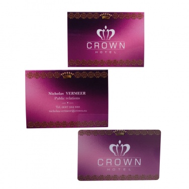 Logotrade dāvanas foto: Pretslīdēšanas RFID vairoga karte ar aktīvu traucēšanas mikroshēmu