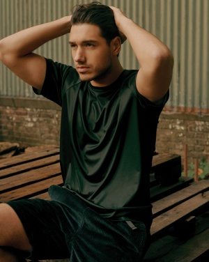 Logotrade Ideja dāvanas foto: Iqoniq Tikal pārstrādāta poliestera ātri žūstošs sporta t-krekls