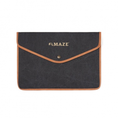 Logotrade ziemassvētku dāvanas foto: VINGA Bosler GRS pārstrādāta audekla 16" klēpjdatora apvalks