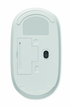 Logotrade korporatīvās dāvanas foto: Bezvadu pele no bambusa