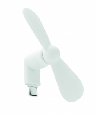 Logotrade dāvanas foto: Pārnēsājams USB-C ventilators