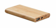 4000 mAh Bambusa jaudas banka