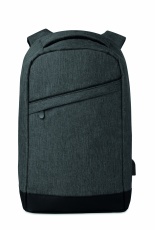 2 toņu mugursoma ar USB spraudni