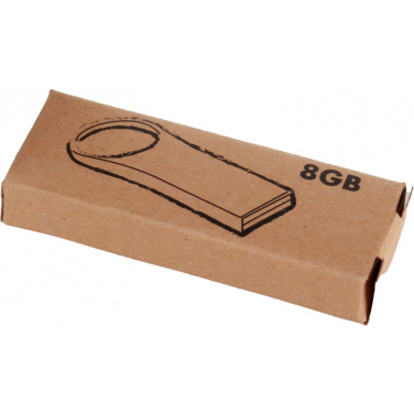 Logotrade korporatīvās dāvanas foto: Metāla USB zibatmiņa 8GB