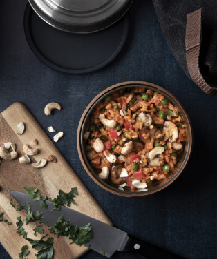 Logotrade biznesa dāvanas foto: Black+Blum stikla pusdienu bļoda 750ml