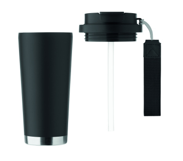 Logotrade biznesa dāvanas foto: Divsienu glāze 500ml