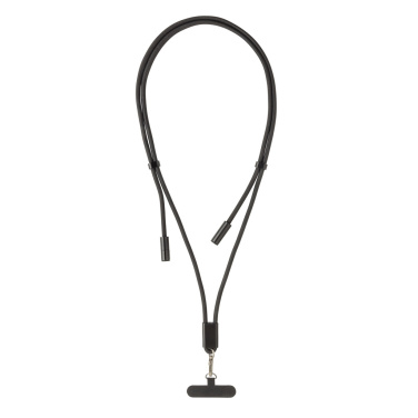 Logotrade Ideja dāvanas foto: LoopAmp RCS RPET regulējams telefona vads ar 60 W kabeli
