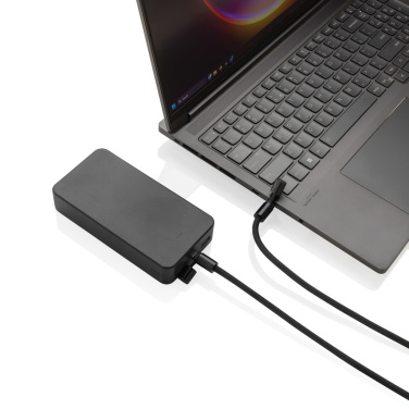 Logotrade ziemassvētku dāvanas foto: LoopAmp RCS RPET regulējams telefona vads ar 60 W kabeli