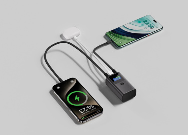 Logotrade logo dāvanas foto: Urban Vitamin Campbell 55W 10.000mAh kabatas izmēra power bank