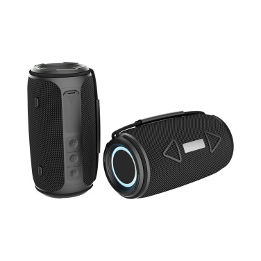 Logotrade Ideja dāvanas foto: Prisma RCS pārstrādātas plastmasas IPX 4 ūdensizturīgs 16 W skaļrunis