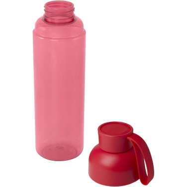 Logotrade biznesa dāvanas foto: Apgaismojiet 600 ml RPET ūdens pudeli
