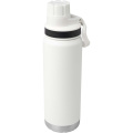 Fortis 700 ml RCS sertificēta pārstrādāta nerūsējošā tērauda vara vakuuma izolēta ūdens pudele, Balts