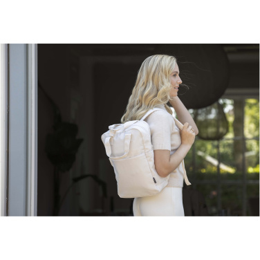 Logotrade logo dāvanas foto: Trip 14” Aware™ pārstrādāta ceļojumu klēpjdatora mugursoma 9L