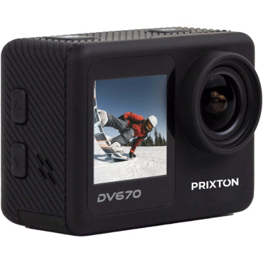 Logotrade Ideja dāvanas foto: Prixton DV670 4K divu ekrānu darbības kamera