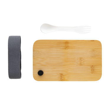 Logotrade korporatīvās dāvanas foto: RCS RPP pusdienu kaste ar bambusa vāku