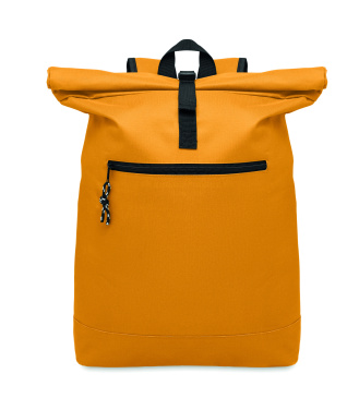 Logotrade logo dāvanas foto: 600D poliestera rolltop mugursoma