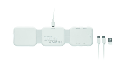 Logotrade logo dāvanas foto: Salokāma uzlādes stacija