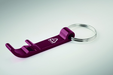 Logotrade dāvanas foto: Pārstrādāta alumīnija atslēgu piekariņš Nokia