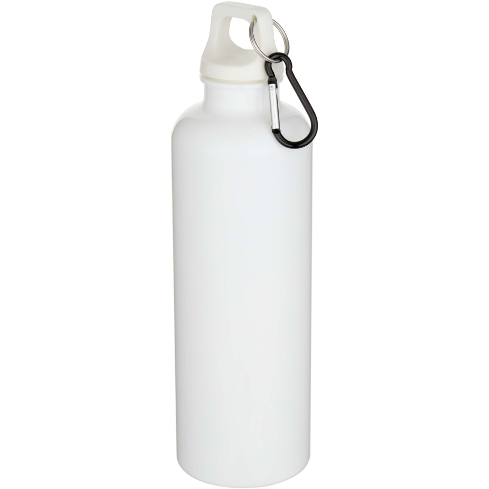 Logotrade logo dāvanas foto: Oregon 750 ml vienkrāsaina RCS pārstrādātas plastmasas ūdens pudele ar karabīni