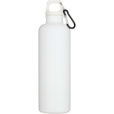 Logotrade korporatīvās dāvanas foto: Oregon 750 ml vienkrāsaina RCS pārstrādātas plastmasas ūdens pudele ar karabīni
