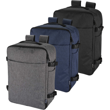 Logotrade biznesa dāvanas foto: Libra 17" GRS pārstrādāta rokas bagāžas mugursoma 25L