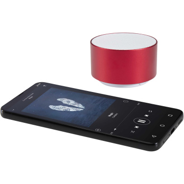 Logotrade korporatīvās dāvanas foto: Ankaa 3W pārstrādāta alumīnija bezvadu Bluetooth® skaļrunis
