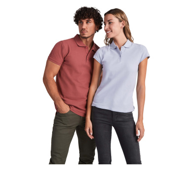 Logotrade biznesa dāvanas foto: Zvaigžņu īsroku vīriešu polo krekls