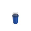 Mepal Ellipse 750+300 ml izolēts pusdienu katls, Spilgti zila