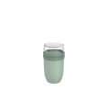Mepal Ellipse 750+300 ml izolēts pusdienu katls, Salvijas zaļa