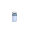 Mepal Ellipse 750+300 ml izolēts pusdienu katls, Zils