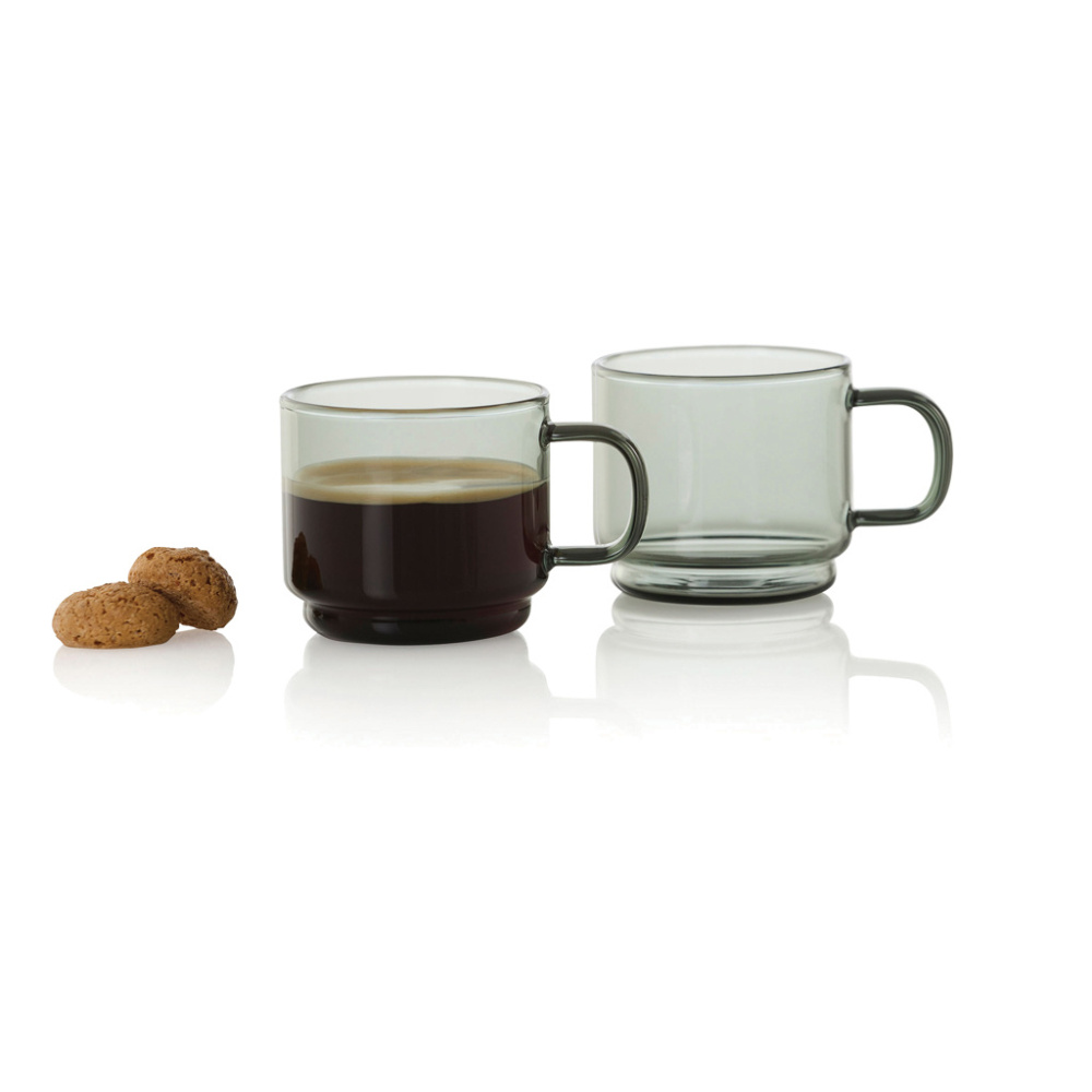 Logotrade ziemassvētku dāvanas foto: AdHoc Impact espresso krūzītes 70 ml, 2 gab. komplekts