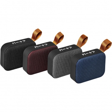 Логотрейд pекламные подарки картинка: Bluetooth®-колонка Fashion с тканевой отделкой