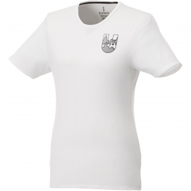 Логотрейд бизнес-подарки картинка: Balfour short sleeve women's organic t-shirt
