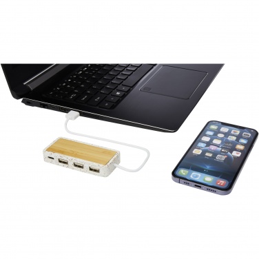 Лого трейд pекламные продукты фото: Концентратор Terrazzo USB 2.0