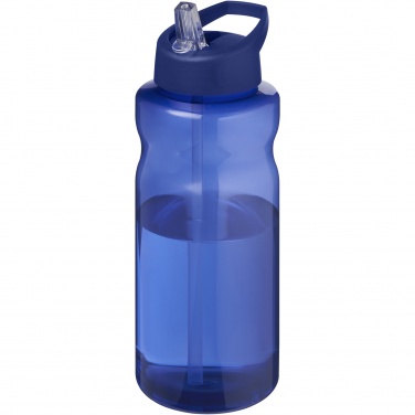 Логотрейд pекламные подарки картинка: Спортивная бутылка H2O Active® Eco Big Base объемом 1 литр с крышкой-носиком