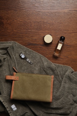 Логотрейд pекламные продукты картинка: Косметичка VINGA Bosler GRS из переработанного холста