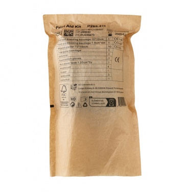 Логотрейд pекламные подарки картинка: Набор первой помощи RCS из переработанного нубука PU