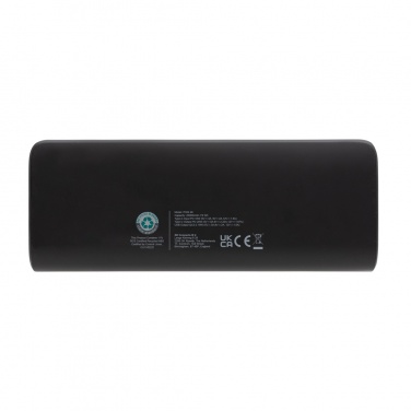 Логотрейд бизнес-подарки картинка: FlashCharge RCS rplastic 20000 мАч быстрая зарядка powerbank