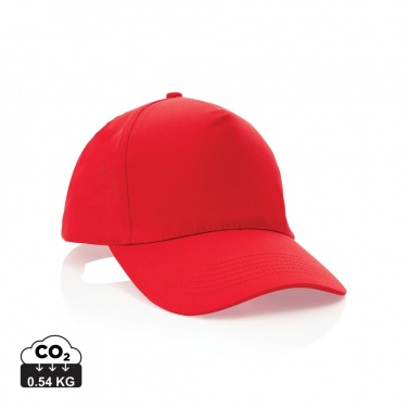 Логотрейд pекламные продукты картинка: Кепка Impact 5 panel 190gr из переработанного хлопка с трассером AWARE™