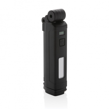 Логотрейд pекламные подарки картинка: Gear X RCS rPlastic USB-перезаряжаемый рабочий фонарь