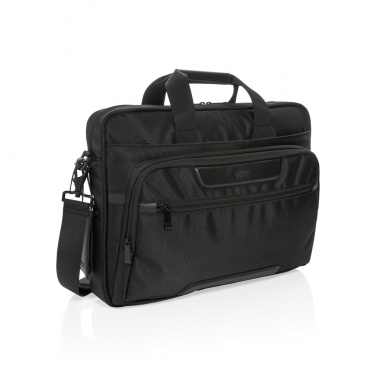 Логотрейд бизнес-подарки картинка: Сумка для ноутбука Swiss Peak RPET Voyager RFID 15,6"