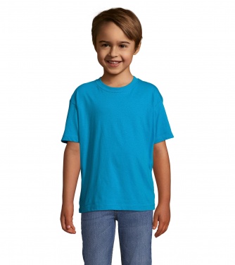 Логотрейд pекламные подарки картинка: ФУТБОЛКА REGENT KIDS 150г