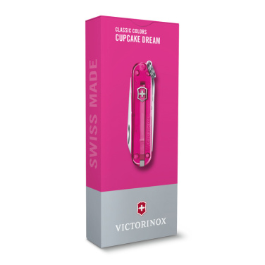 Лого трейд бизнес-подарки фото: Карманный нож Classic SD прозрачный Victorinox