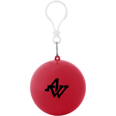 Лого трейд pекламные подарки фото: Дождевик Xina в коробке-шарике с брелоком