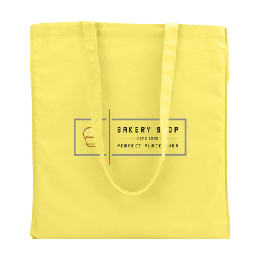 Лого трейд pекламные подарки фото: Сумка из хлопка Color Square Bag (160 г/м²)