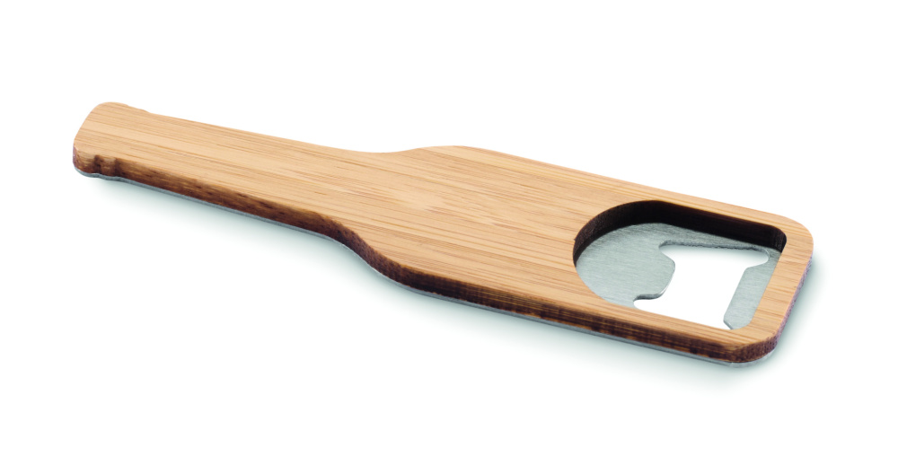 Лого трейд pекламные продукты фото: Bamboo bottle opener